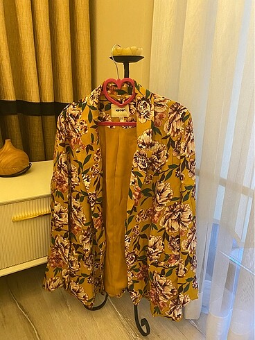 Renkli blazer ceket