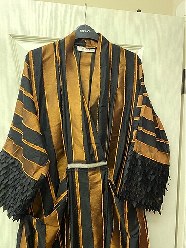 xl Beden siyah Renk Tuen kimono kaftan