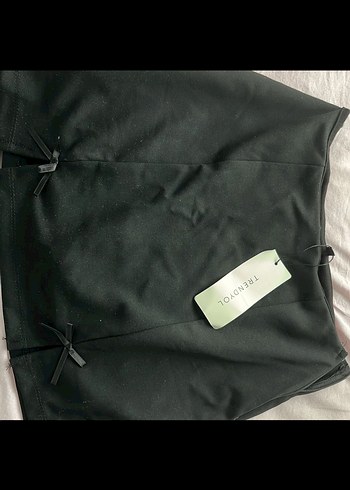 yırtmaçlı şort etek - Görsel 3