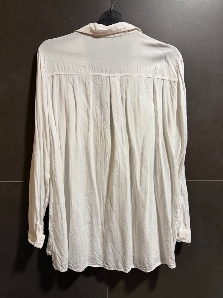 Beyaz Salaş Gömlek - Görsel 2