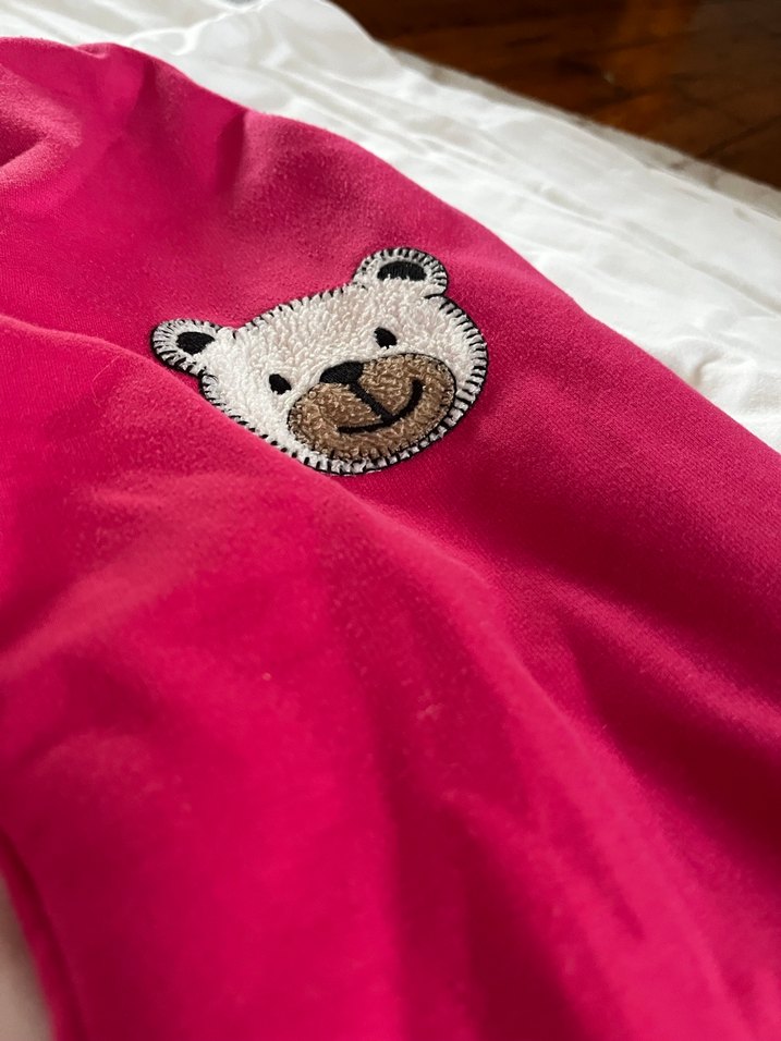 Pembe Nakışlı Kız Eşofman Takımı - Görsel 4