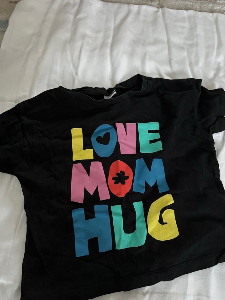 Kız Çocuk Renkli Pamuklu Kısa Kollu - Görsel 5