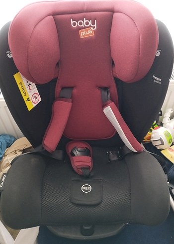Koyu Kırmızı Baby Plus Çocuk Oto Koltuğu