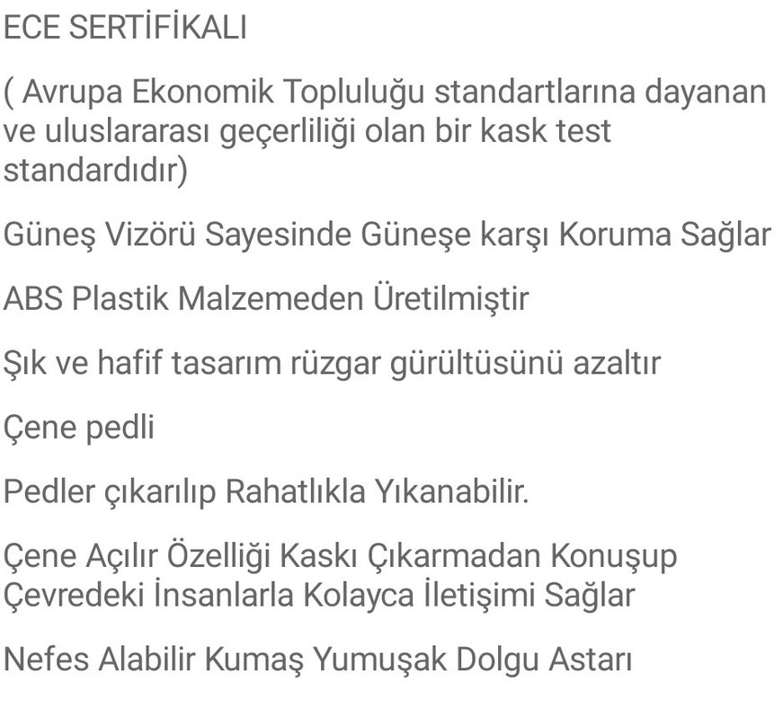motosiklet Kaskı - Görsel 2
