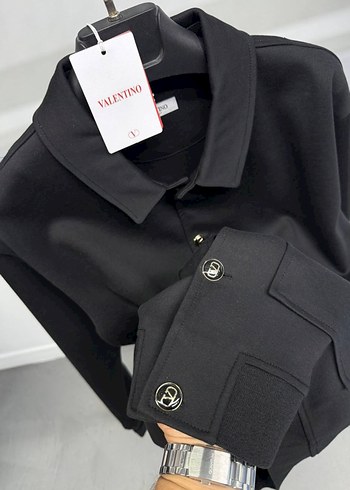 Valentino Siyah Mini Kadın Ceket
