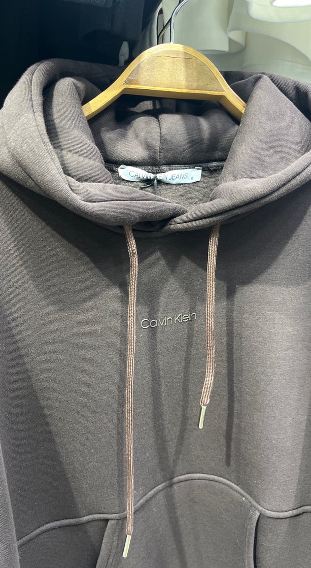 Kahverengi Kapüşonlu Sweatshirt - Görsel 2