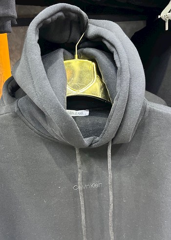 Gri Kapüşonlu Salaş Sweatshirt - Görsel 2