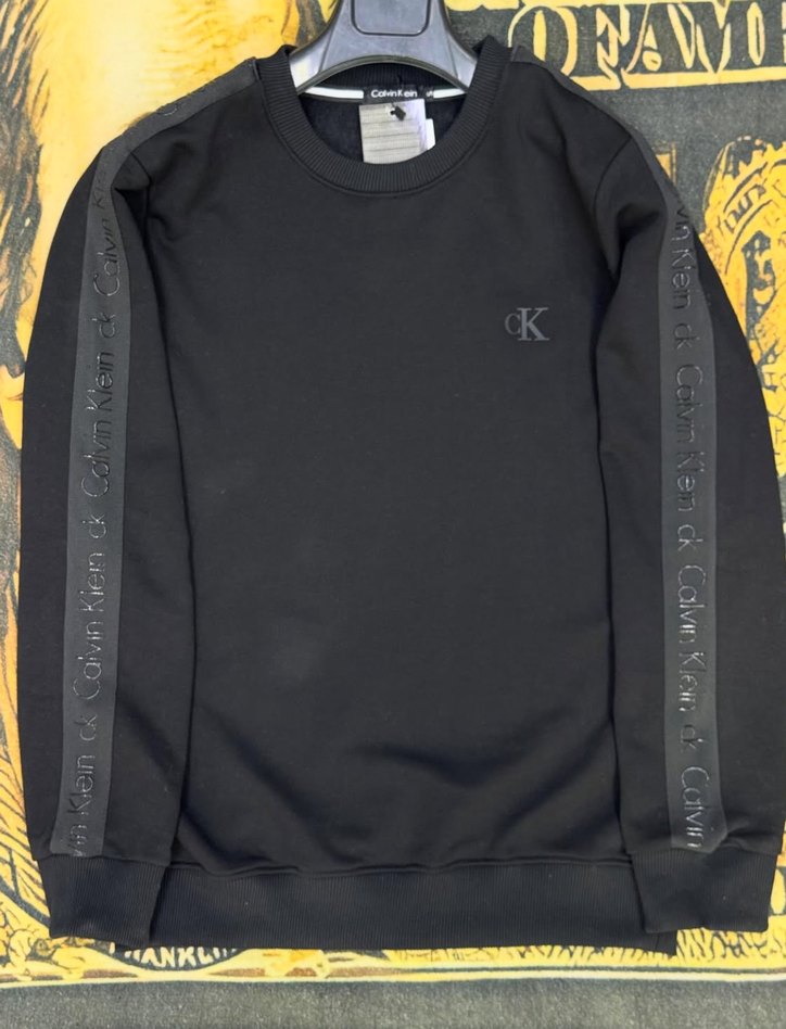 Calvin Klein Siyah Erkek Sweatshirt - Görsel 2