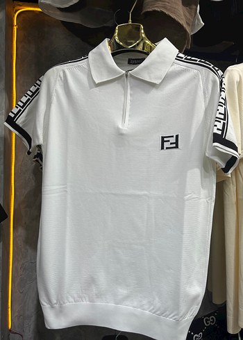 Beyaz Erkek Kısa Kollu Polo Tişört