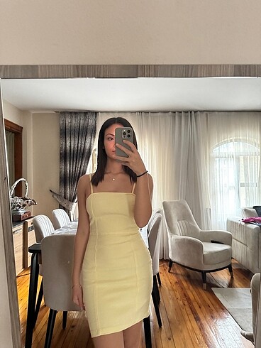 H&M Sarı Elbise