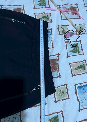 Erkek siyah içi polar eşofman altı - Görsel 6