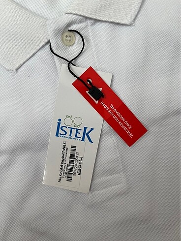 xl Beden İstek Okulları beyaz lakos tişört