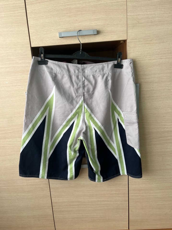 Gri Bağcıklı Erkek Mini Yüzme Şortu - Görsel 2