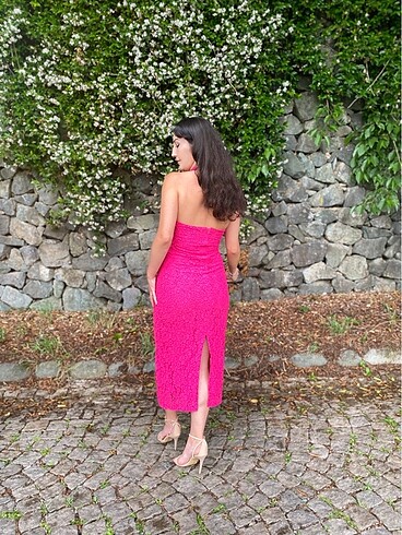 s Beden Zara pembe elbise