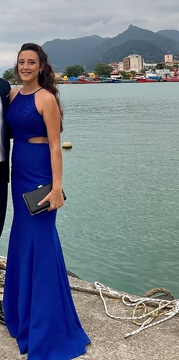 Sax mavisi balık abiye