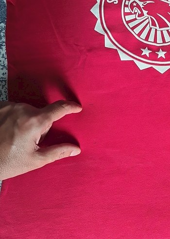 Diğer Kırmızı Baskılı okul Tişörtü #sinavkolej#forma#okul