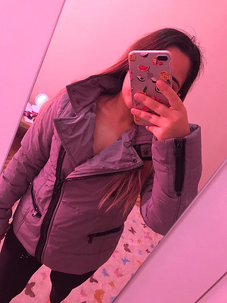 38 Beden Lcw gri şişme mont