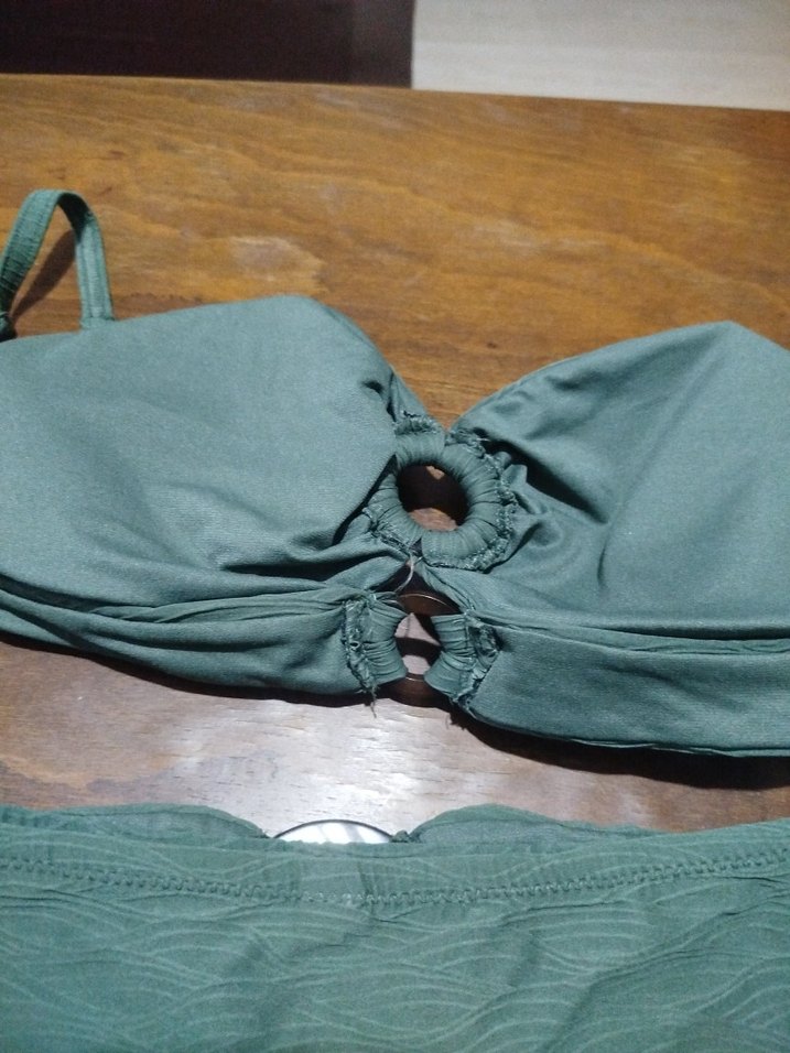 Yeşil Kemerli Mini Bikini - Görsel 5