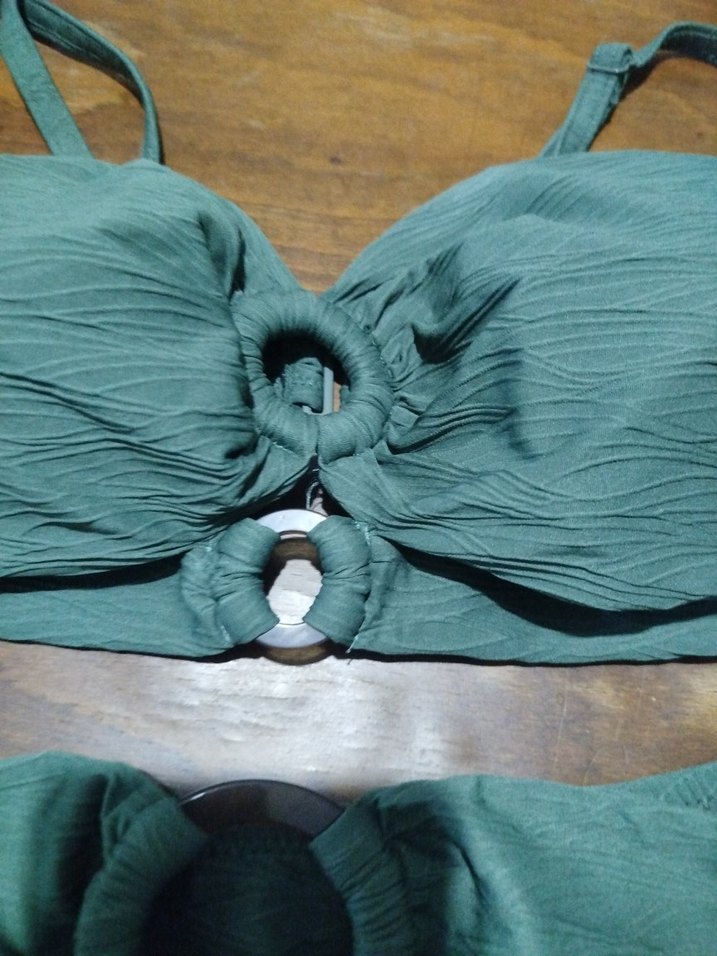 Yeşil Kemerli Mini Bikini - Görsel 2