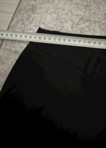 Kadın Siyah Kumaş Pantolon - Görsel 3