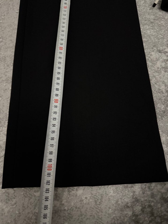 Kadın Siyah Kumaş Pantolon - Görsel 2