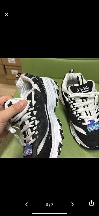 38 Beden Kadın Skechers ayakkabı