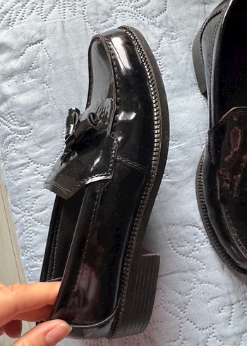38 Beden Deri Tokalı Loafer