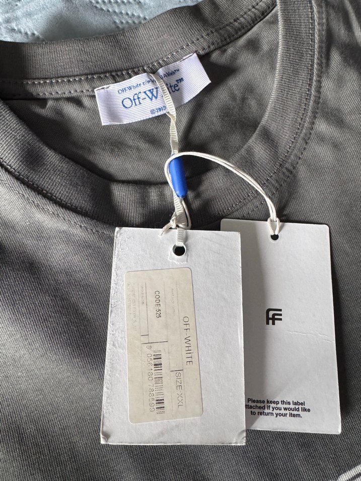 Gri Baskılı Erkek Tişörtü, Rahat Kesim - Görsel 2