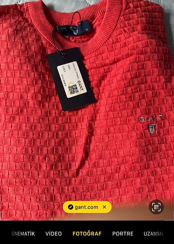 Kırmızı Dar Kesim Erkek Tişört - Görsel 2