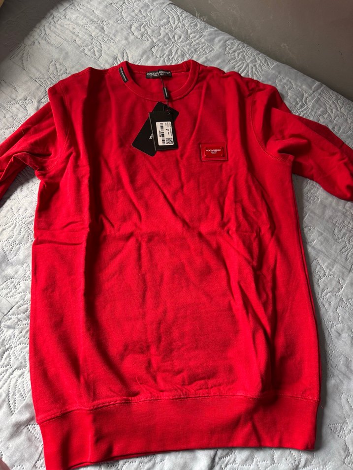 Kırmızı Dar Kesim Erkek Tişört - Görsel 4