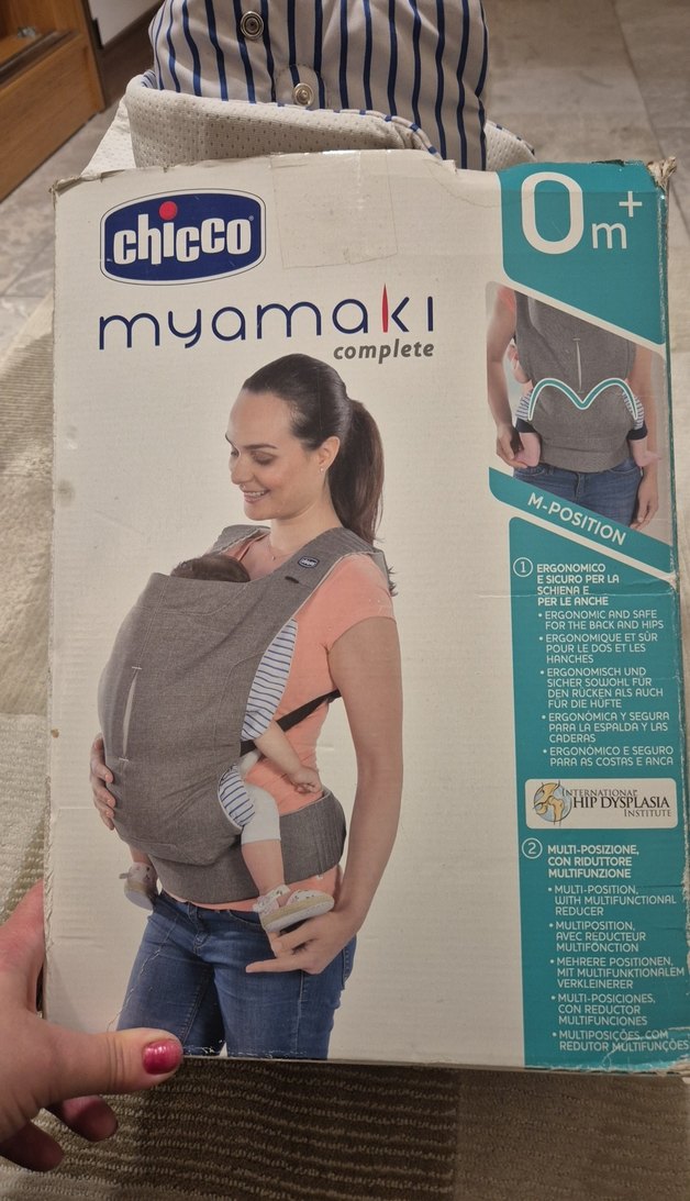 Chicco Myamaki Complete Gri Kanguru - Görsel 2