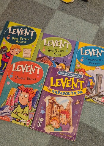 Levent Çocuk Kitapları Serisi - 5 Kitap