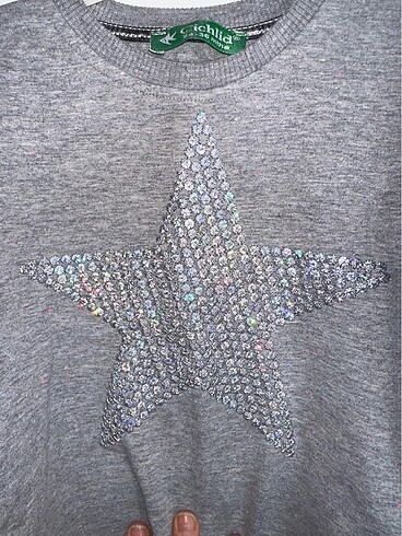24-36 Ay Beden gri Renk Kız çocuk sweat#sweatshirt