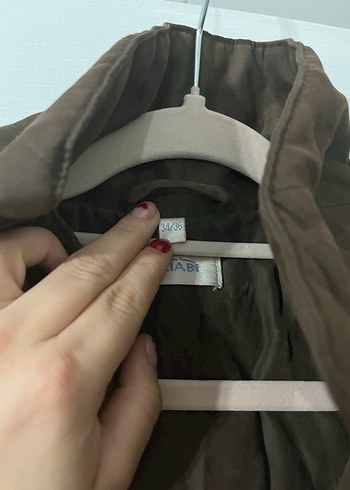 Vintage Kiabi Kahverengi Parka - Görsel 5