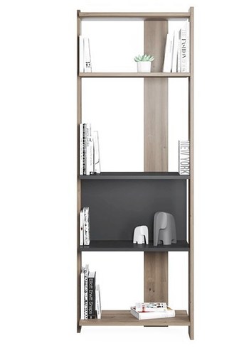 Diğer RUUM STORE BY DOĞTAŞ RUBY GENİŞ KİTAPLIK, MEŞE ANTRASİT