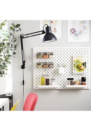 Ikea TERTIAL koyu gri çalışma lambası
