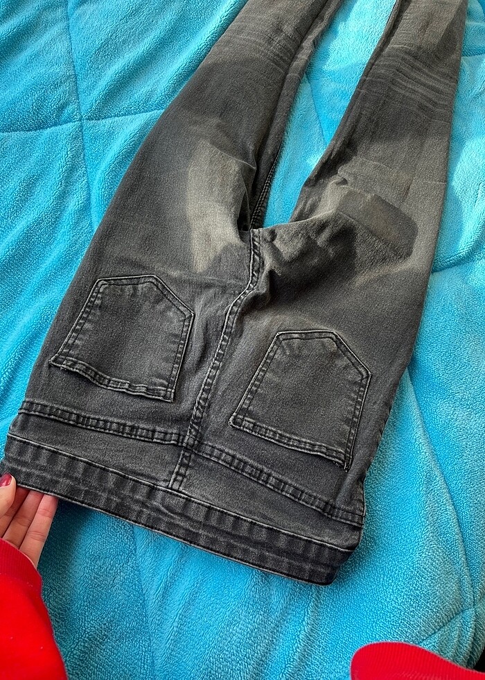 Yüksek bel jean - Görsel 3