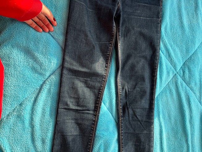 Lacivert jean - Görsel 6