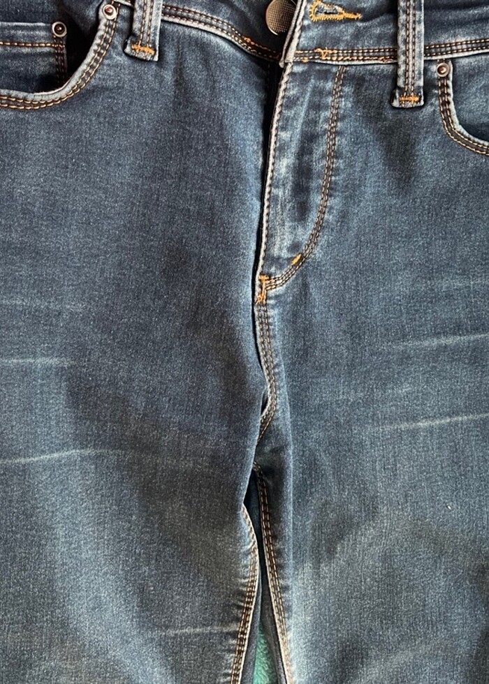 Lacivert jean - Görsel 4