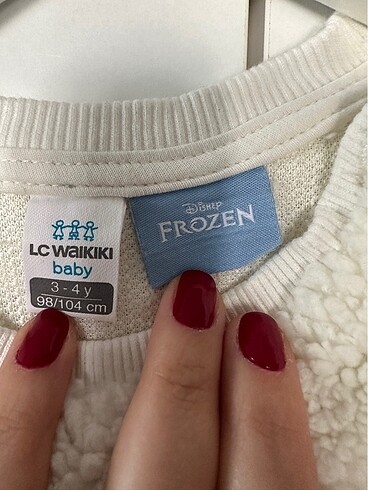 4 Yaş Beden LC Waikiki Sherpa Sweatshirt