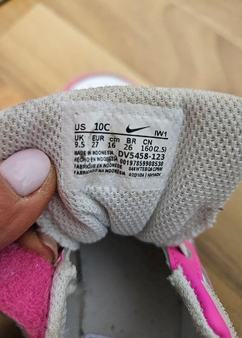 Kız Çocuk Pembe Nike Spor Ayakkabı - Görsel 9