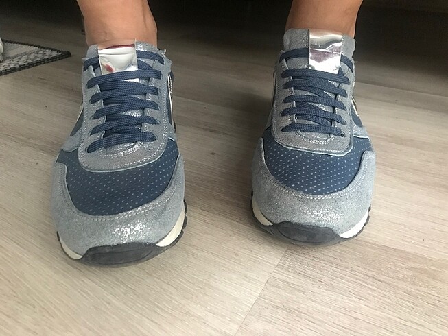 Derimod mavi sneakers spor ayakkabı