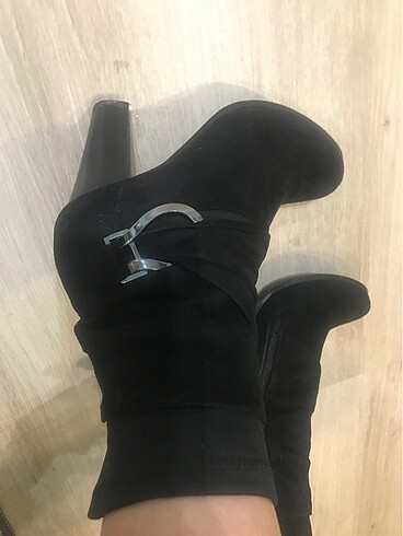 Diğer Siyah nubuk bot çizme