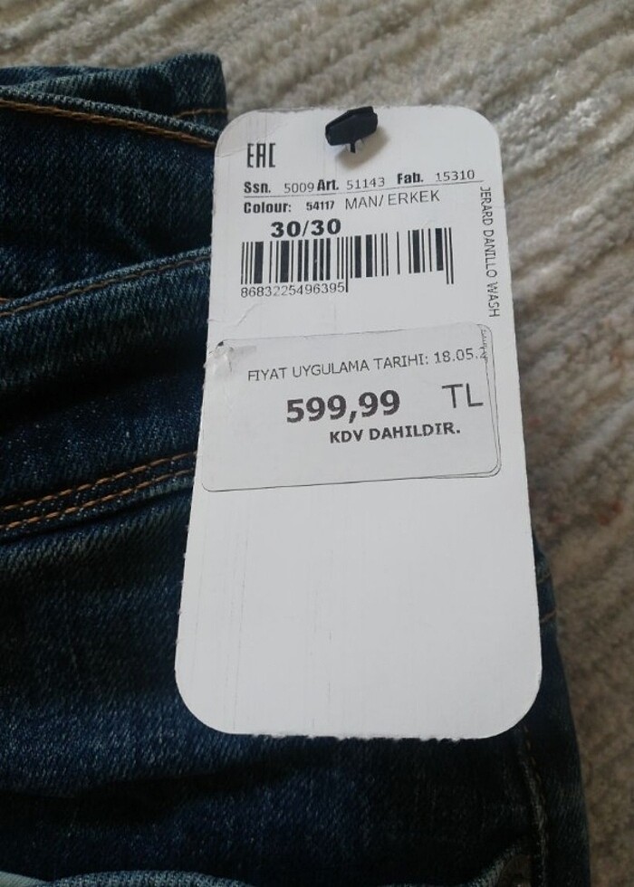 LITTLE BIG KOT PANTOLON  - Görsel 5