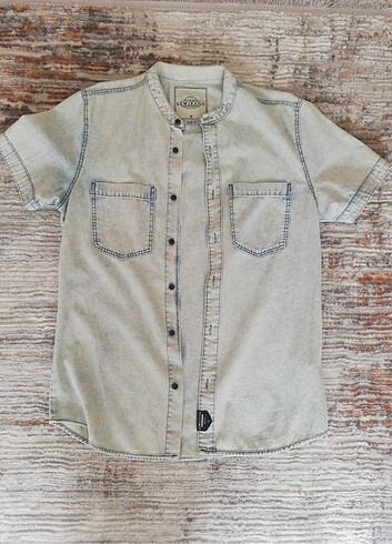 LCW KISA KOLLU KOT GÖMLEK.SLIM FIT  - Görsel 2