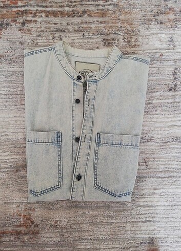 LCW KISA KOLLU KOT GÖMLEK.SLIM FIT  - Görsel 4