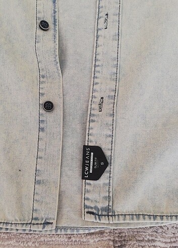 LCW KISA KOLLU KOT GÖMLEK.SLIM FIT  - Görsel 6