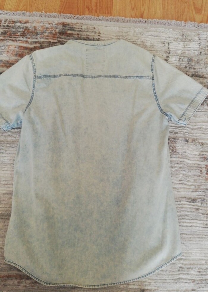 LCW KISA KOLLU KOT GÖMLEK.SLIM FIT  - Görsel 5