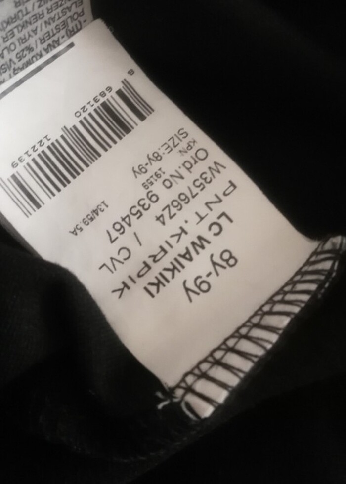 8/9 YAŞ İSPANYOL PAÇA PANTOLON  - Görsel 3