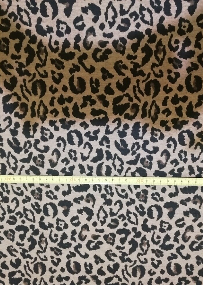 LEOPAR DESENLİ KAPŞONLU TUNİK - Görsel 5